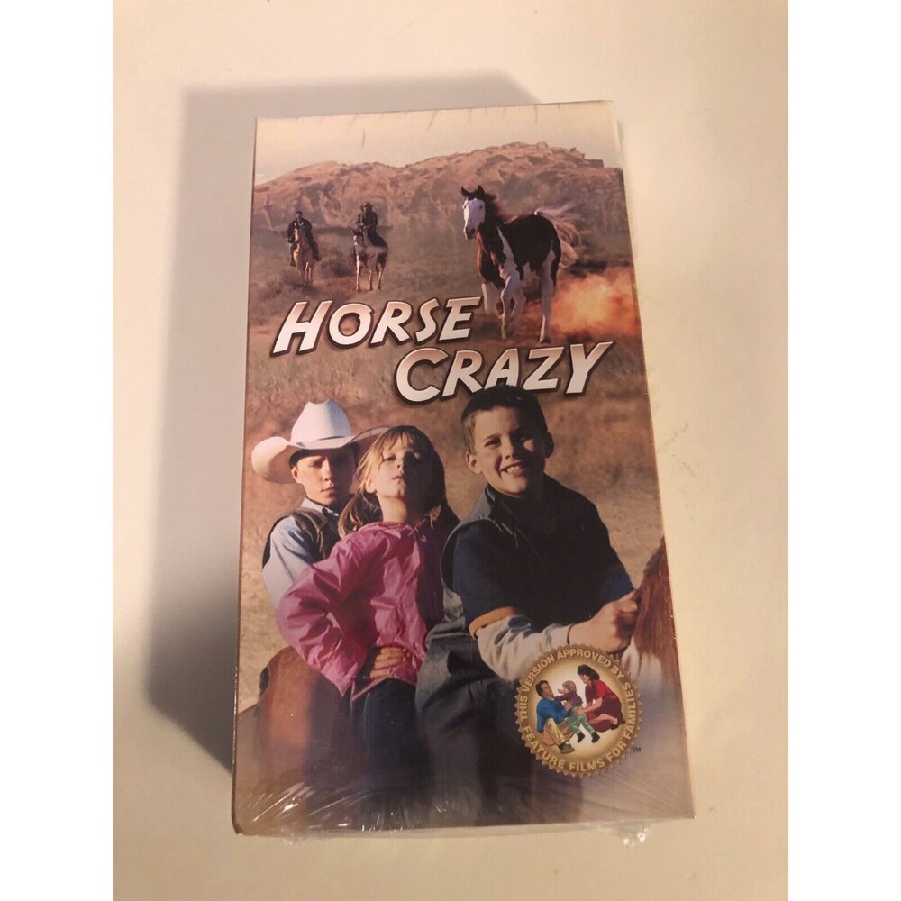Horse Crazy (VHS, 2002) Vintage New Factory Sealed